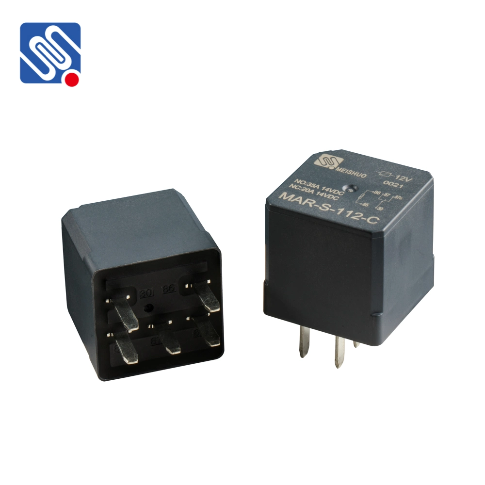 Meishuo Mar-S-112-C 12V DC 5pin Automotive Relay with Good Service and High Quality